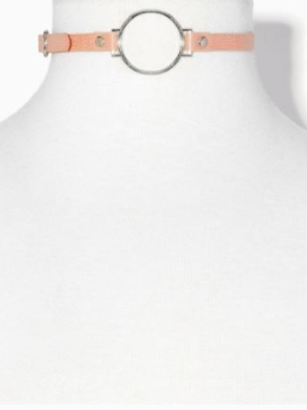 Lock & Charm Buckle Choker necklace